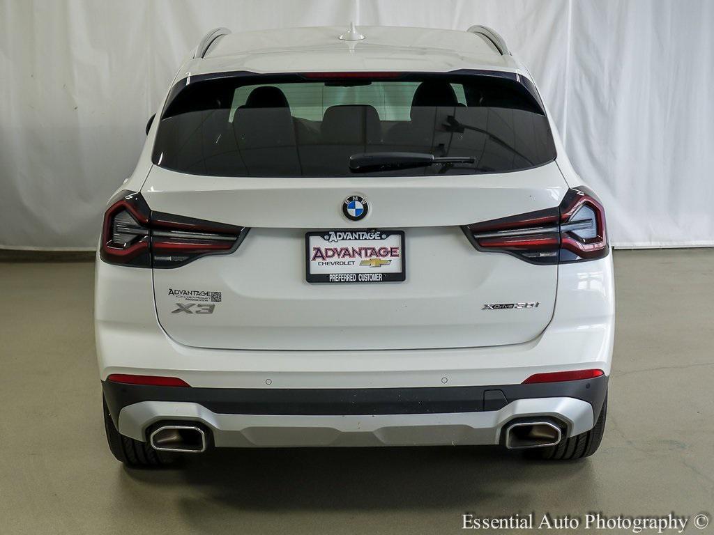 used 2022 BMW X3 car, priced at $27,944