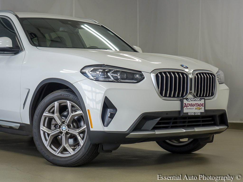 used 2022 BMW X3 car, priced at $27,944