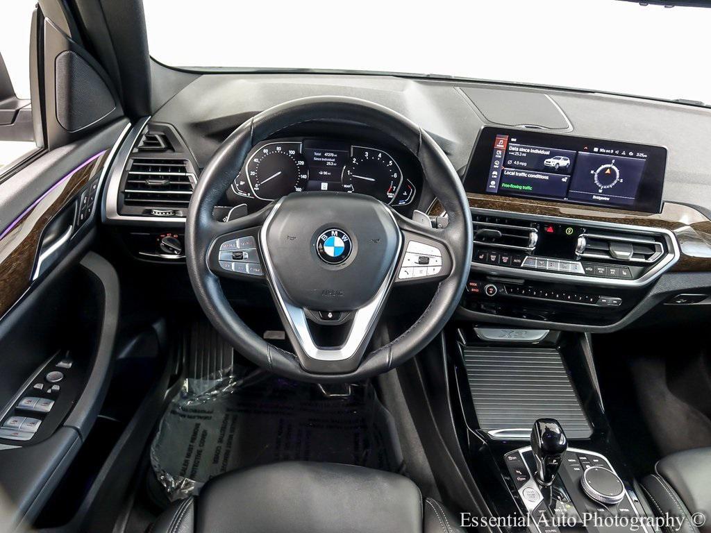 used 2022 BMW X3 car, priced at $27,944
