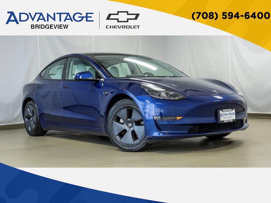 used 2021 Tesla Model 3 car, priced at $18,667