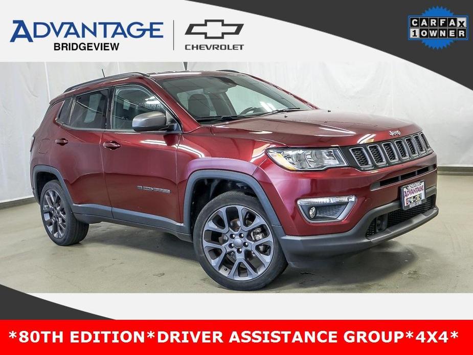 used 2021 Jeep Compass car, priced at $20,770