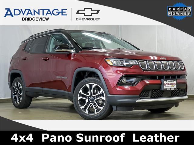 used 2022 Jeep Compass car, priced at $22,947