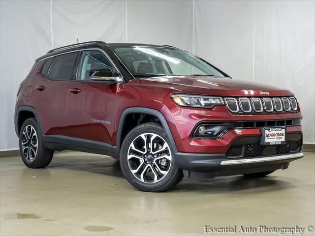 used 2022 Jeep Compass car, priced at $22,947