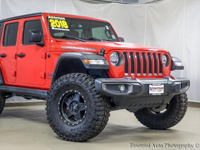 used 2018 Jeep Wrangler Unlimited car, priced at $31,770