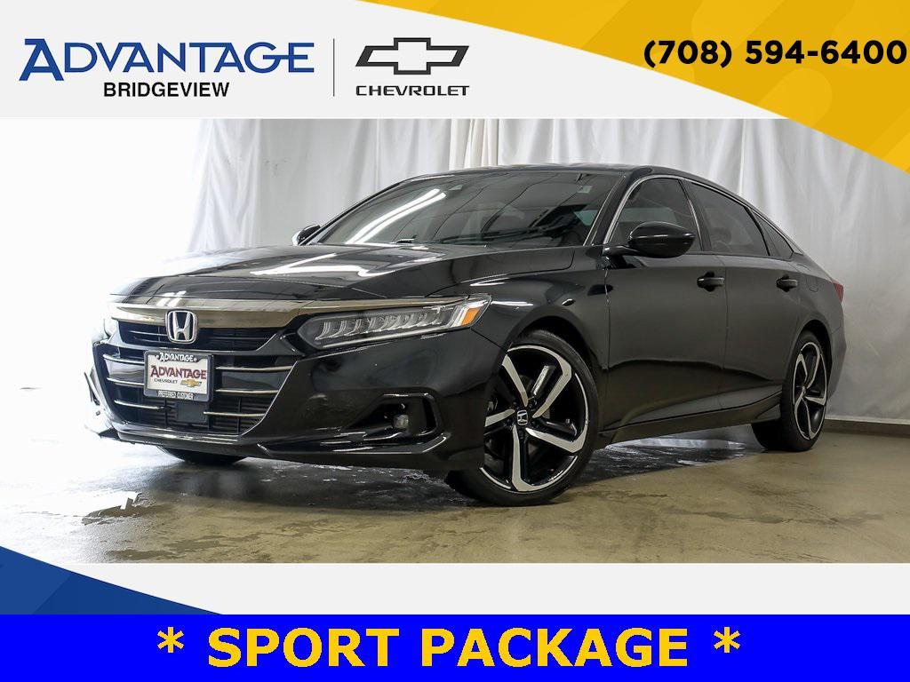 used 2021 Honda Accord car, priced at $22,977