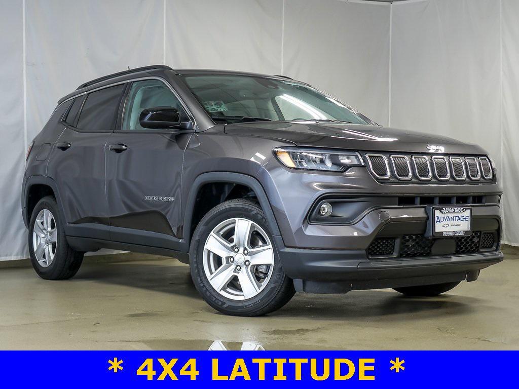 used 2022 Jeep Compass car, priced at $22,291