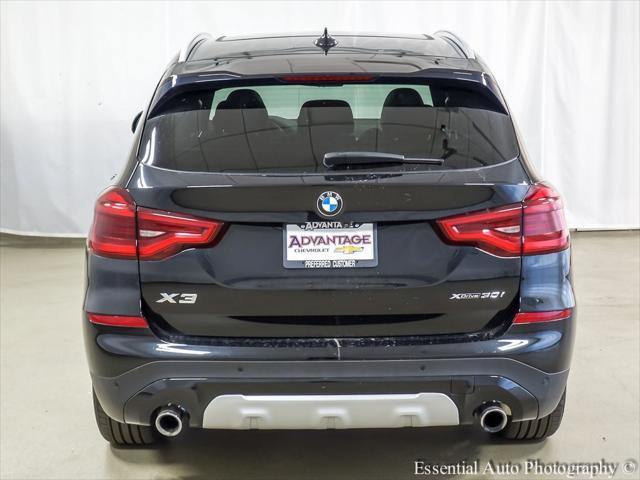 used 2021 BMW X3 car, priced at $30,250