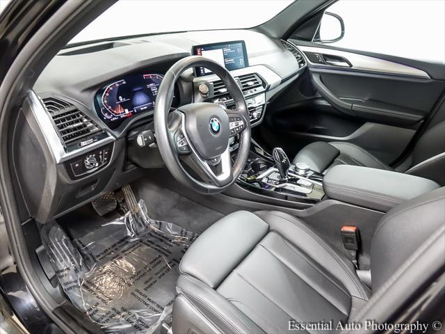 used 2021 BMW X3 car, priced at $30,250