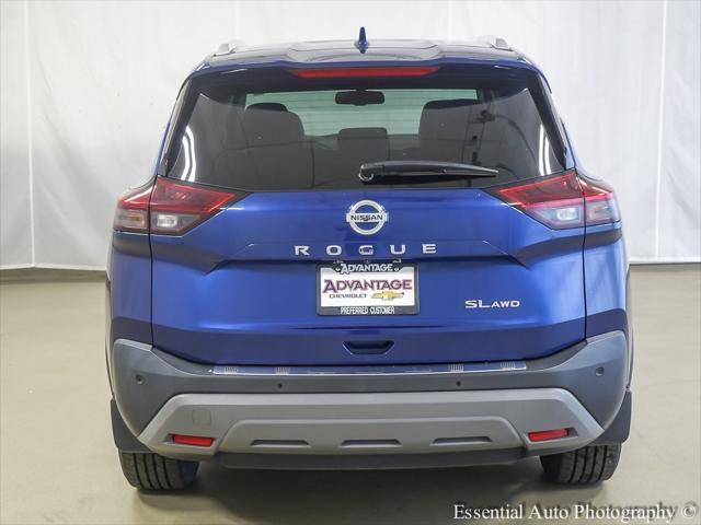 used 2021 Nissan Rogue car, priced at $22,500