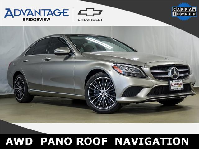 used 2019 Mercedes-Benz C-Class car, priced at $25,500