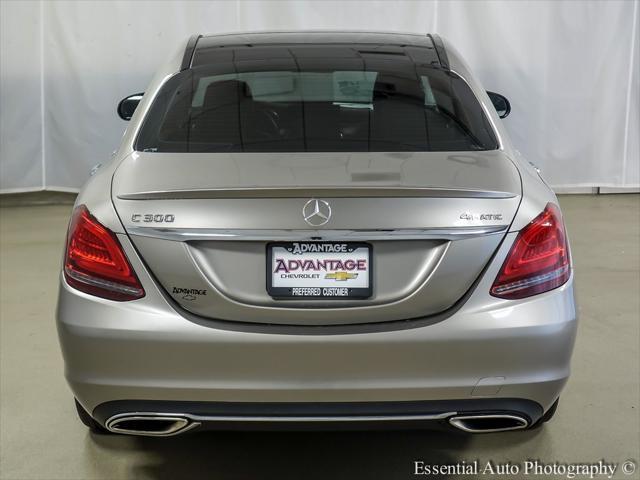 used 2019 Mercedes-Benz C-Class car, priced at $25,500