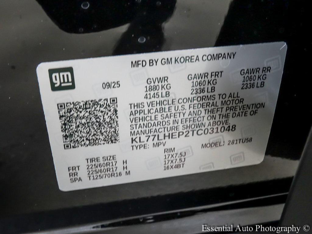 new 2026 Chevrolet Trax car, priced at $24,997