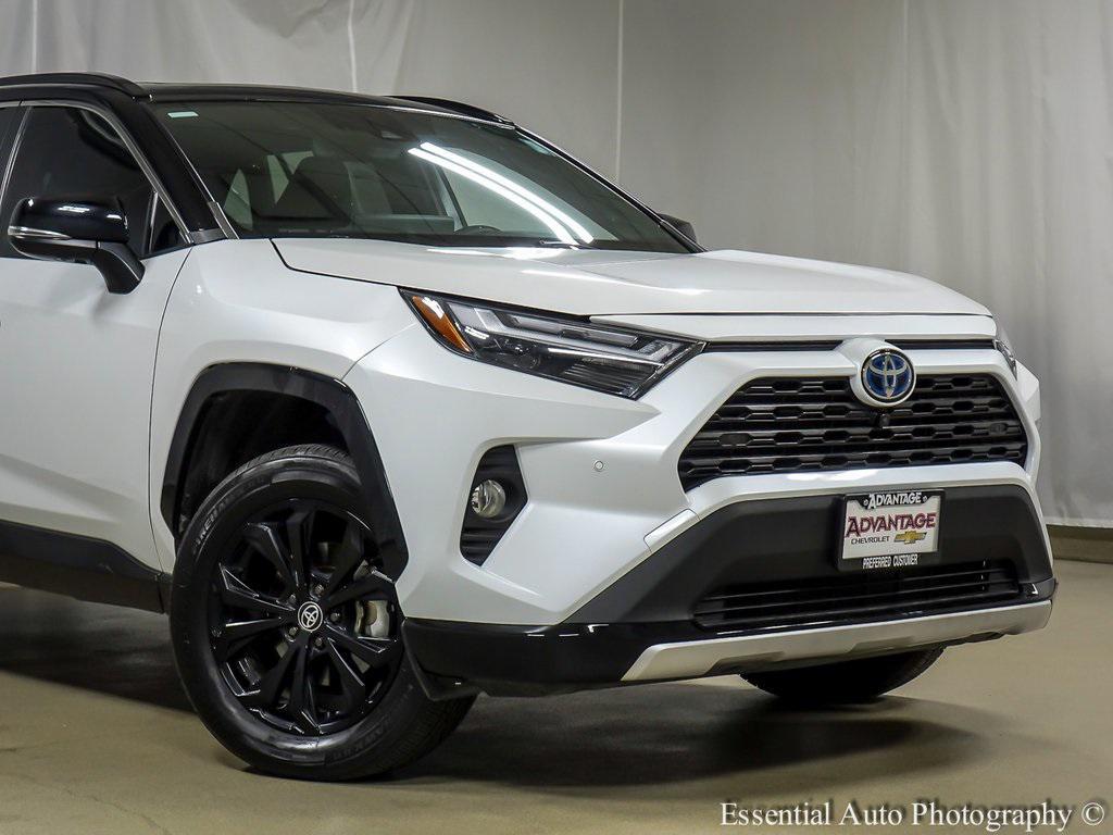 used 2023 Toyota RAV4 Hybrid car, priced at $30,991
