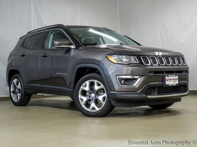 used 2021 Jeep Compass car, priced at $22,444