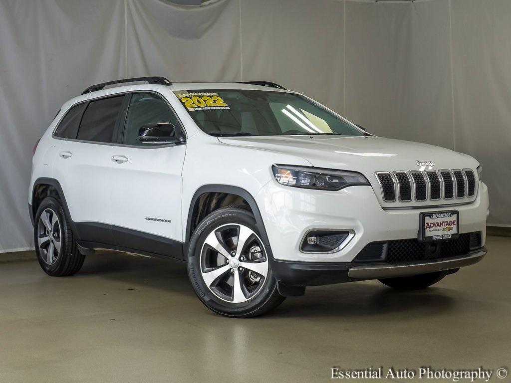 used 2022 Jeep Cherokee car, priced at $23,177
