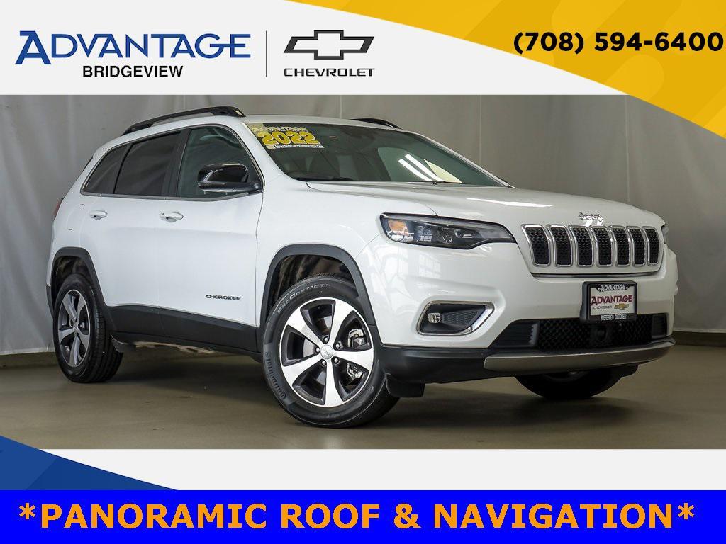 used 2022 Jeep Cherokee car, priced at $23,177
