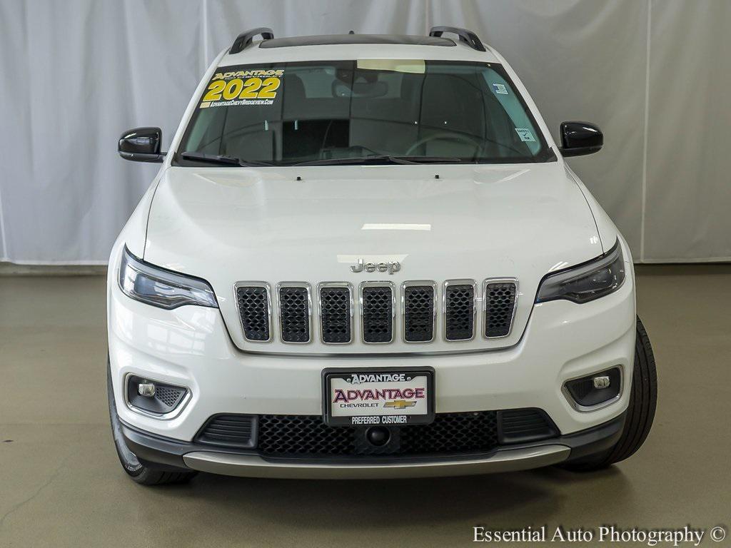 used 2022 Jeep Cherokee car, priced at $23,177
