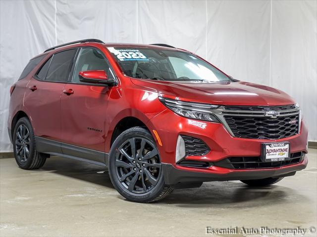 used 2023 Chevrolet Equinox car, priced at $25,487