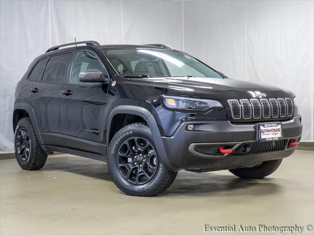 used 2021 Jeep Cherokee car, priced at $24,862