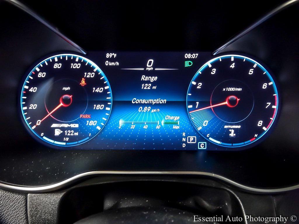 used 2020 Mercedes-Benz AMG GLC 43 car, priced at $31,520