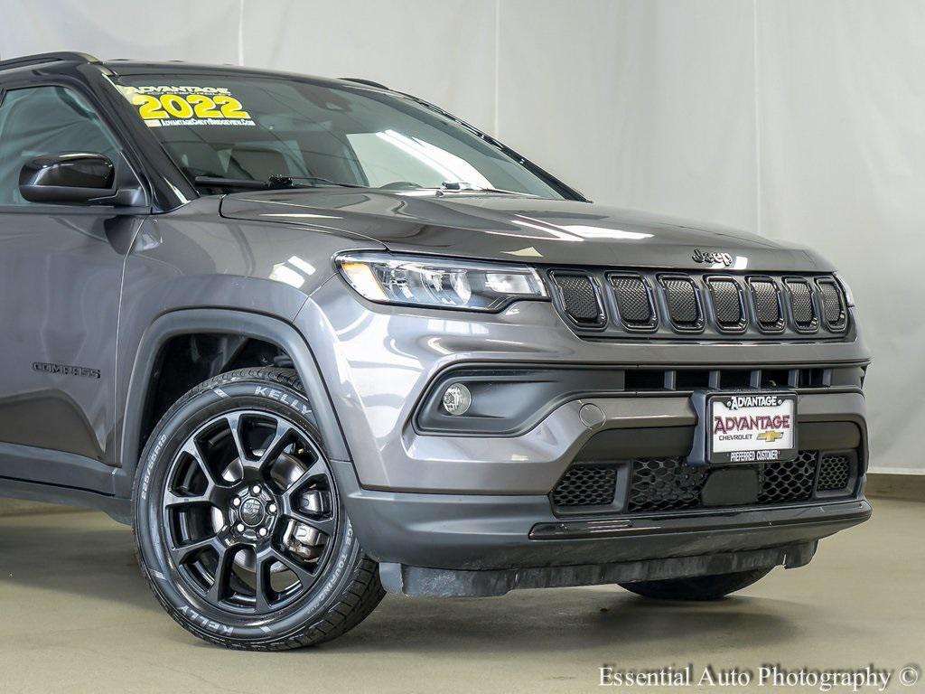 used 2022 Jeep Compass car, priced at $21,865