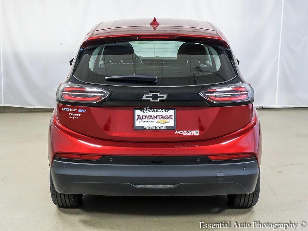 used 2022 Chevrolet Bolt EV car, priced at $17,277