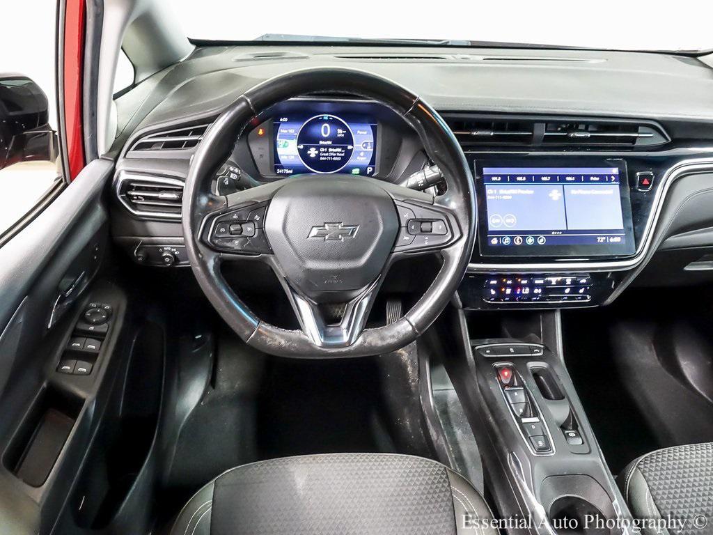used 2022 Chevrolet Bolt EV car, priced at $17,277