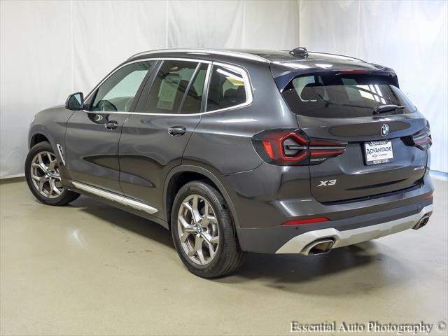 used 2022 BMW X3 car, priced at $30,499