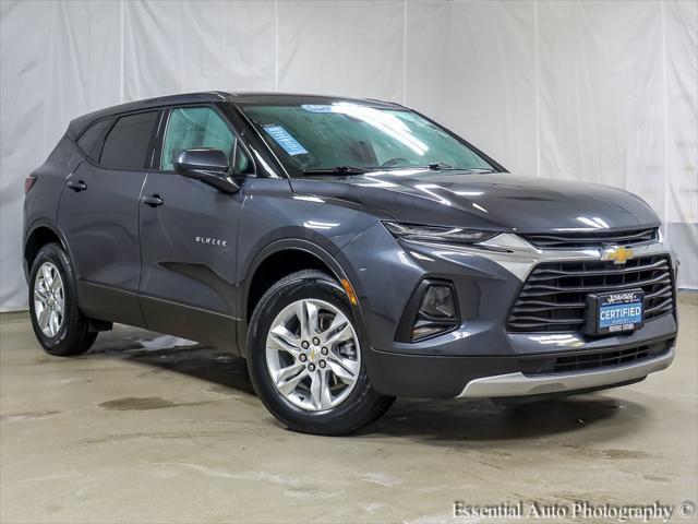 used 2021 Chevrolet Blazer car, priced at $23,987