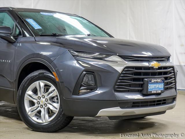 used 2021 Chevrolet Blazer car, priced at $23,987