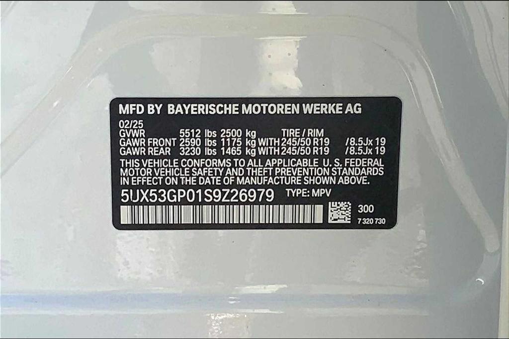 used 2025 BMW X3 car, priced at $48,214