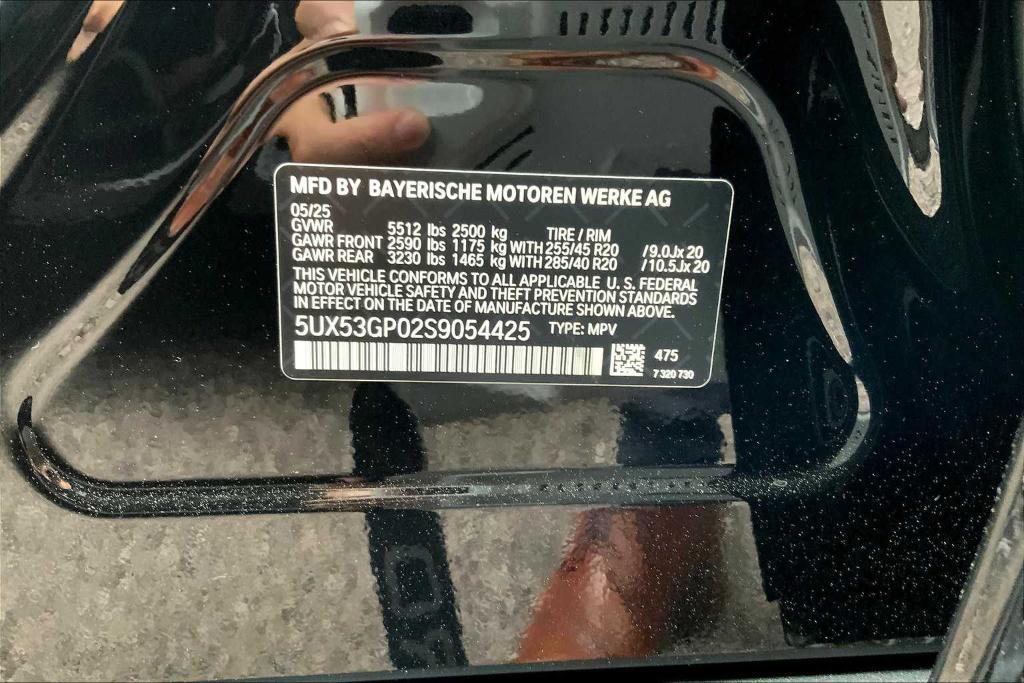 new 2025 BMW X3 car, priced at $56,210