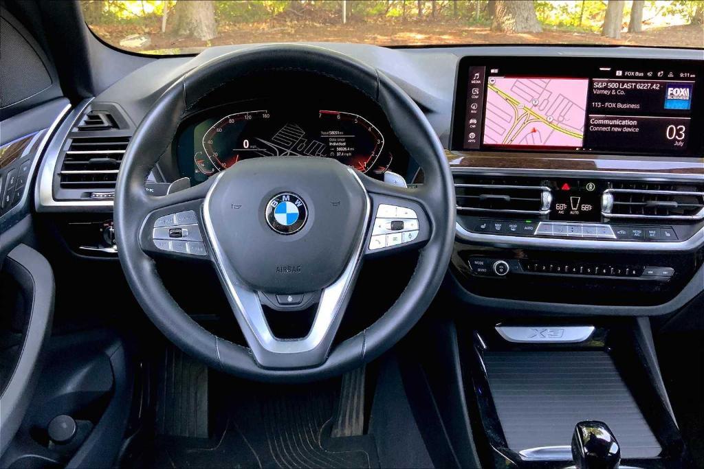 used 2022 BMW X3 car, priced at $32,632