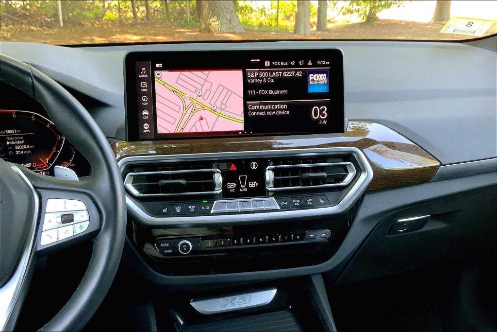 used 2022 BMW X3 car, priced at $32,632