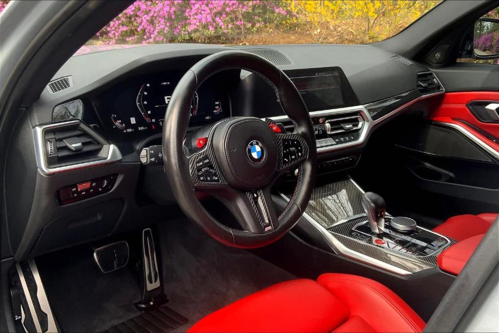 used 2021 BMW M3 car, priced at $70,597