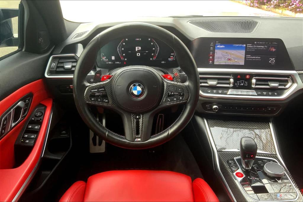 used 2021 BMW M3 car, priced at $70,597