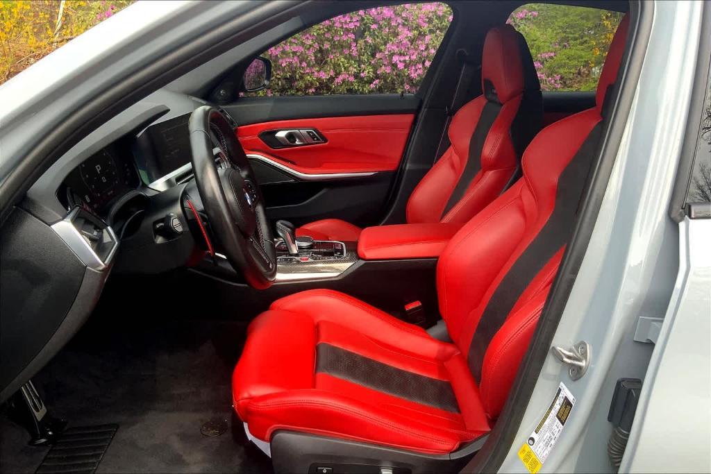 used 2021 BMW M3 car, priced at $70,597