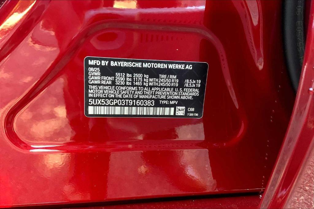 new 2026 BMW X3 car, priced at $57,115