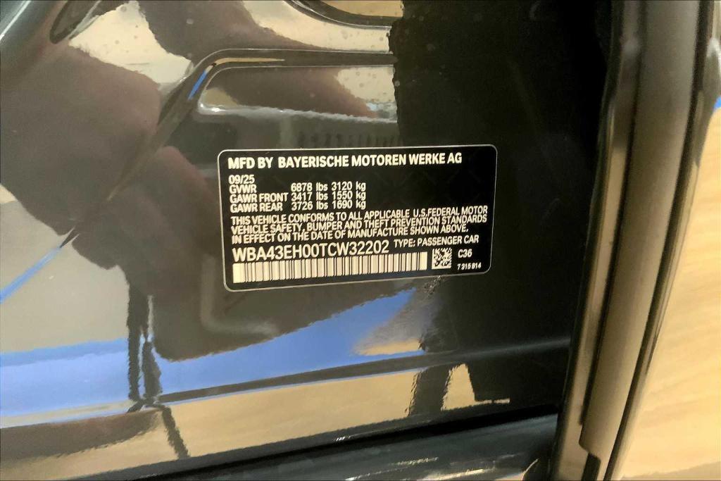 new 2026 BMW 750e car, priced at $118,255