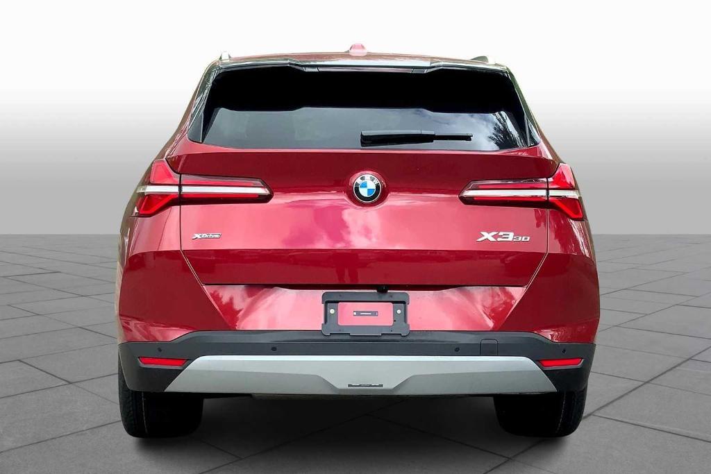 new 2025 BMW X3 car, priced at $54,735