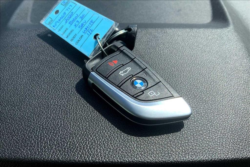 used 2022 BMW X3 car, priced at $37,569