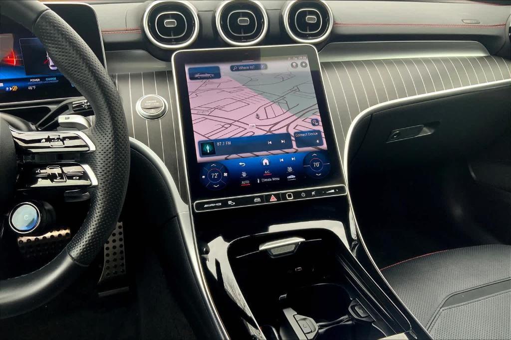 used 2024 Mercedes-Benz AMG C 43 car, priced at $53,796