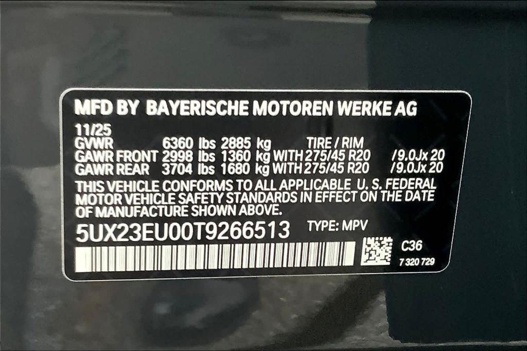 new 2026 BMW X5 car, priced at $80,900