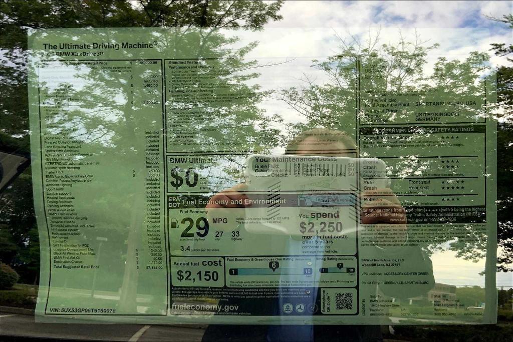 new 2026 BMW X3 car, priced at $57,115