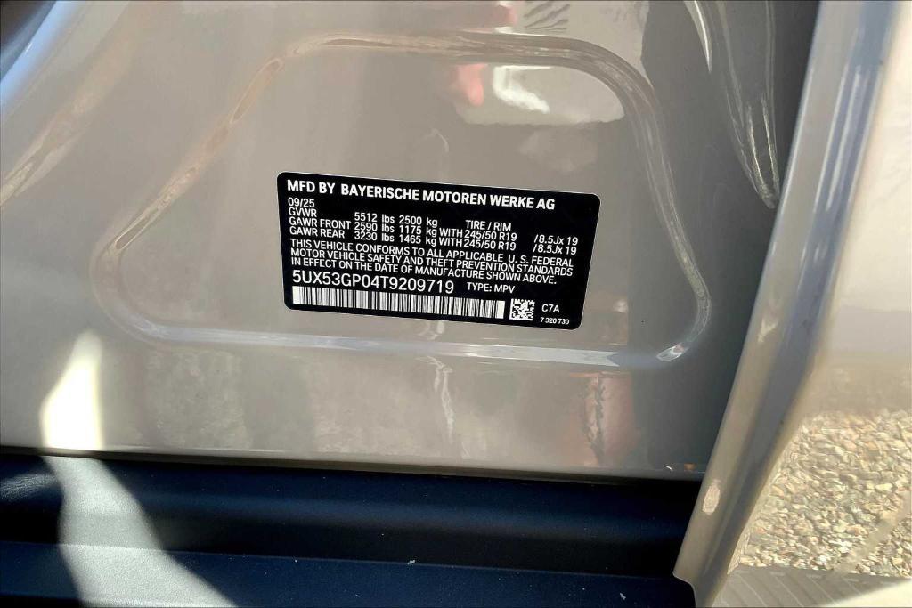 new 2026 BMW X3 car, priced at $54,665