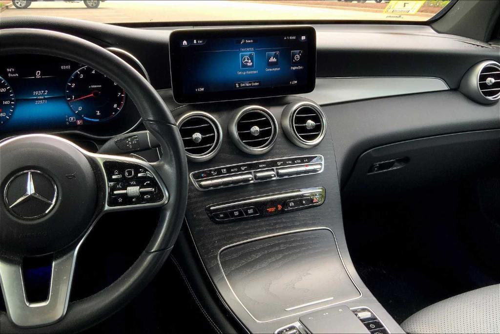 used 2021 Mercedes-Benz GLC 300 car, priced at $35,995