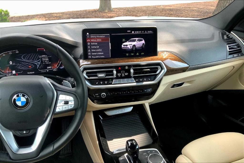 used 2022 BMW X3 car, priced at $38,794