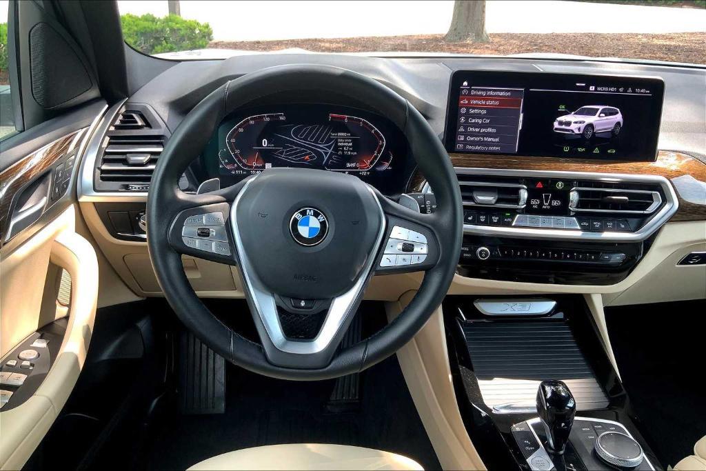 used 2022 BMW X3 car, priced at $38,794