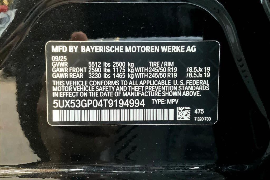 new 2026 BMW X3 car, priced at $54,865