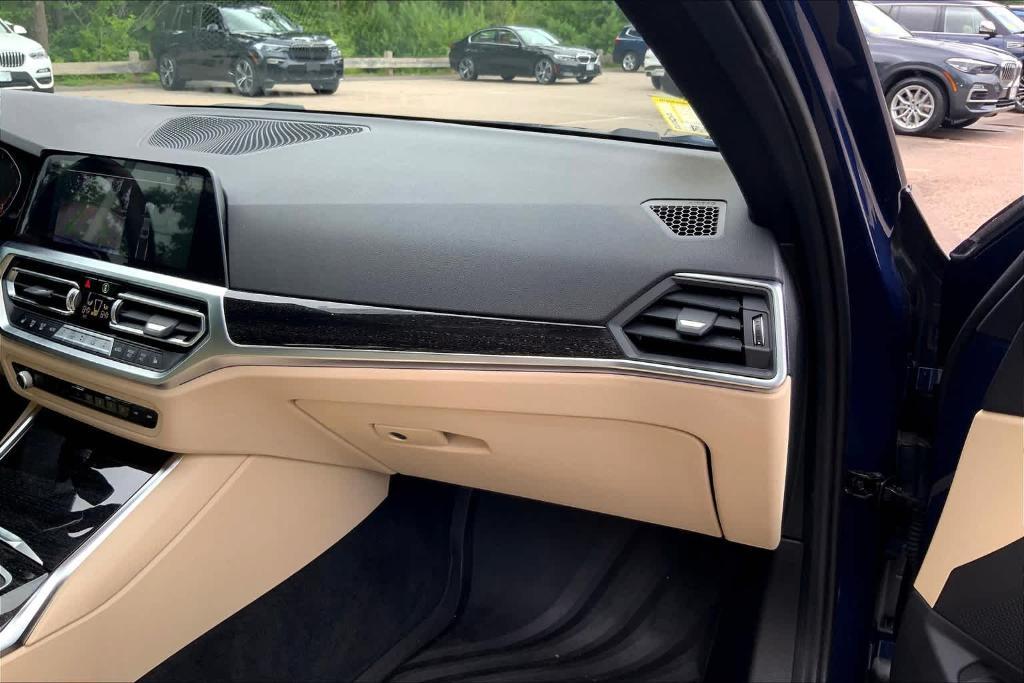 used 2021 BMW 330 car, priced at $28,598